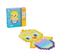 Plus Plus Puzzle par numro 250 Piece Mini Blocs de couleur de hashtag entrelacier 3D Pixel Art Kit For Kids - Chick
