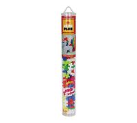 PLUS PLUS - Tube 100 Pièces Néon - Licorne - PP4109, Neon
