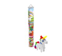 PLUS PLUS - Tube 100 Pièces Néon - Licorne - PP4109, Neon