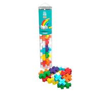 Plus-Plus - Tube BIG Arc-en-Ciel 15 pièces - Jeu créatif éducatif Enfants 1 an+ - Activité ludique, Construction colorée, Cadeau éducatif
