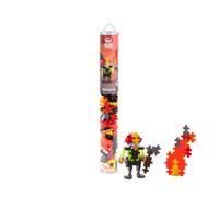 Plus Plus - Tube de 100 pièces Sapeur Pompier - Jeu de Construction pour Enfant dès 3 Ans - PP4294
