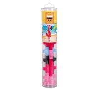 PLUS PLUS - Tube de 15 pièces BIG Flamant Rose - PP3408 9603408