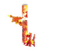 Plus-Plus Tube Dragon de Feu 100 pièces - Jeu créatif éducatif Enfants 5 Ans+ - Construction, activité ludique, Cadeau Amusant et Original