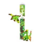 Plus-Plus Jeu créatif éducatif Tube Dragon de Terre 100 pièces Multicolore 5 ans+