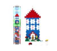 Plus Plus Tube La Maison des Moomin 275 Pièces, Jeu de Construction Créatif, Licence Officielle Moomin, Activité Manuelle Éducative