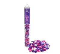 PLUS PLUS - Tube paillettes rose 100 Pcs - PP4244