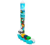 PLUS PLUS - Tube Porte container de 100 pièces - Jeu de construction - PP4286