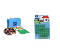PLUS PLUS - Valisette métal Basic/Néon 600 pièces - PP7002 & Jeux de Construction 2 Bases, PP4022