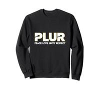 Plus Raver House Trance Rave EDM Clubber Festival DJ Sweatshirt