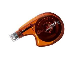 PLUS - Ruban correcteur FX multiangle WH-024, 10 m x 4,2 mm - Orange