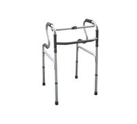 PLUS SANTÉ - Cadre de marche VIENNE | aluminium léger 2,5 kg, hauteur réglable 79-92 cm, poignées intermédiaires, pliage compact, soutien mobilité & aide au lever | 55×46 cm | 120 kg