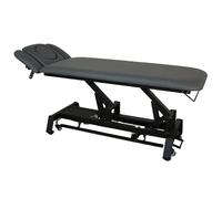 PLUS SANTE Table de massage et kinésithérapie électrique 2 plans, SWAP4 | 4 sections et 2 plans , hauteur électrique 49-86 cm, têtière -40° à +40°, accoudoirs réglables 15 cm, 72 kg, charge 200 kg