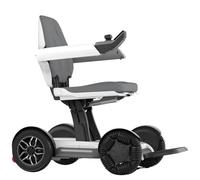 PLUS SANTE - Voyager, Fauteuil Roulant Électrique Auto-Pliant, Autonomie 25 km, Contrôle Intelligent & Application Mobile, Confort Premium, Intérieur/Extérieur