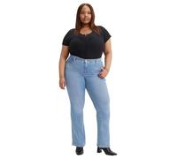 Plus Size 315 Shaping Bootcut Jeans Femme Lapis Topic () M