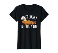 Plus susceptible de Faire Une Sieste Paresseux endormi T-Shirt Graphique avec Valeur