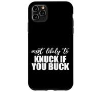 Plus susceptible de se coincer si Vous êtes bourré. Thanksgiving et Noël. Coque pour iPhone 11 Pro Max