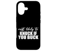 Plus susceptible de se coincer si Vous êtes bourré. Thanksgiving et Noël. Coque pour iPhone 17