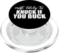 Plus susceptible de se coincer si Vous êtes bourré. Thanksgiving et Noël. PopSockets PopGrip pour MagSafe