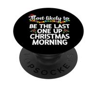 Plus susceptible d'être Le dernier Matin de Noël drôle PopSockets PopGrip Adhésif