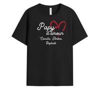 Plus T-Shirt Personnalisé Prénom Cadeau Fete des Grand Pere Personnalise suits my grandfather perfectly