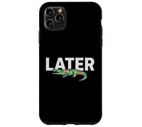 Plus Tard, Alligator Floral Hawaiian Gator Coque pour iPhone 11 Pro Max