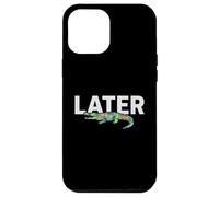 Plus Tard, Alligator Floral Hawaiian Gator Coque pour iPhone 12 Pro Max