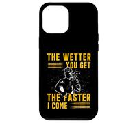 Plus tu ES mouillé, Plus Vite Je Viens | Adult Humor Plumber Coque pour iPhone 12 Pro Max