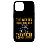 Plus tu ES mouillé, Plus Vite Je Viens | Adult Humor Plumber Coque pour iPhone 14