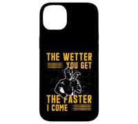 Plus tu ES mouillé, Plus Vite Je Viens | Adult Humor Plumber Coque pour iPhone 14 Plus