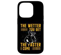 Plus tu ES mouillé, Plus Vite Je Viens | Adult Humor Plumber Coque pour iPhone 14 Pro
