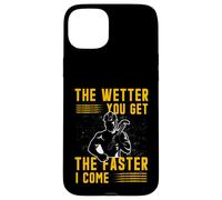 Plus tu ES mouillé, Plus Vite Je Viens | Adult Humor Plumber Coque pour iPhone 15 Plus