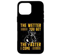 Plus tu ES mouillé, Plus Vite Je Viens | Adult Humor Plumber Coque pour iPhone 16 Pro Max