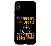 Plus tu ES mouillé, Plus Vite Je Viens | Adult Humor Plumber Coque pour iPhone XS Max