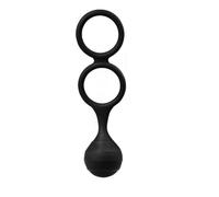Plus Vibrant Double Silicone Étanche avec Anneau testiculaire Sèxtôyse Homme Anneau PÉNIS M-asseur T-Shirt pénien Anneau Vibrant PÉNIS Plaisir Les Hommes Peuvent KLK4