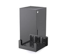 PlusAcc Support Mural pour Xbox Series X - Supports de Dissipation Rapide de Chaleur, économisez de l'espace sur Votre Bureau et Gardez Votre Zone de Jeu organisée (Appareil Non Inclus).