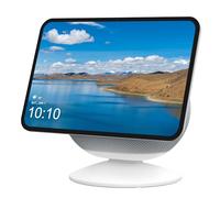 PlusAcc Support pour Show 11/8 (dernière génération) - Support de table réglable avec fonction d'inclinaison et base antidérapante, accessoires compatibles avec iPhone 12, parfait pour le chevet de