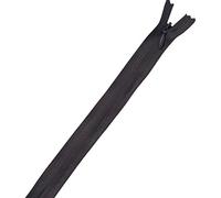 Plush Addict Fermeture éclair invisible 20,3 cm Taupe 20 cm pour couture et jupes Fermeture éclair fermée