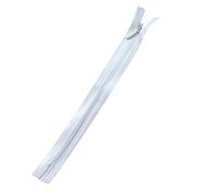 Plush Addict Fermeture éclair invisible 41 cm pour couture et jupes Blanc