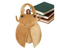 Plush Backpack, Beetle Plush Backpack, Animal Plush Backpack, Plush Backpack For Kids, Cute Animal Backpack, Plush Animal Bag, Simulation Beetle Bag, Plush Travel Backpack, Kids Animal Backpack, Stag