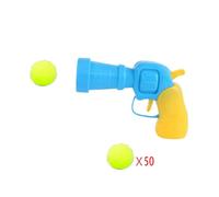 Plush Ball Shooting Guns Mini Foam Ball Blasters Cool Shooting Toys with 20-100 Plush Ball