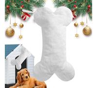 Plush Bone Shape Stockings, Embroidered Candy Stocking, Cute Christmas Sock Decoration, Fireplace Hangings Stockings, Dog Christmas Stockings, Holiday Pet Stockings, Christmas Stockings for Dogs