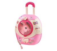 Plush Bunny Doll - 6,69 x 6,3 in Electronic Walking Rabbit, Interactive Sound Animal, Long Lasting Réaliste Pet Companion | Backpack Style Plaything Fortoddler Birthday Surprise Learning Fun Activity