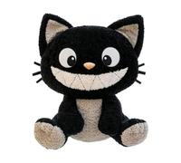 Plush Cat 25cm - Cute Big Face Sitting Stuffed Toy, Soft Home Decor, Animal | Sitting Cat Plush - Cute Stuffed Toy for Bedroom Decor | Soft Fabric, Big Face Design, Cuddly Animal Doll, Gift Idea