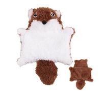 Plush Cat Chew Toy - Cat Kicking Toy for All Breeds, Cartoon Kitten Sound