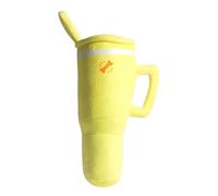 Plush Chew Toys for Dogs, Squeaky Pet Water Cup Shape Stuffed Toy, Plush Material Interactive Pet Toy for Puppies, Big Dogs, Medium Dogs, Soft Dog Toy for Small Dogs