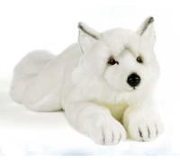 Plush & Company 15950 Peluche Renard Arctique Blanc L.43cm