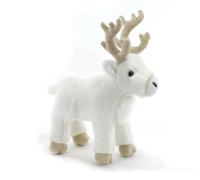 Plush & Company 15963 Peluche Renne Blanche L. 30 Cm White Reindeer Rennes Blanc