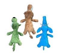Plush Dog Squeaky Toy, Teething Sound Doll, 11.02x7.87 inches Soft Pet Toy with Interactive Noise, Sturdy Fabric Chew Toys, Cute Dog Enrichment Toys with Gentle Design, Training Play for Daily Use