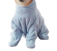 Plush Dog Towel Bathrobe, Quick Drying Full Wrap, Soft Cozy Dressing Gown, Absorbent Pet Drying Robe, Comfortable Fit for Post Bath Warmth and Grooming Care
