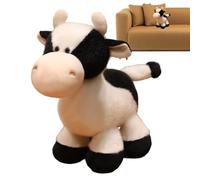 Plush Farm Animals Adorable Lamb Calf Educational Doll Home Decoration | Soft Farm Animal Plush Sheep Cow Educational Decoration Bedroom Living Room Couch Car Boys Girls Adults Nursery Companion
